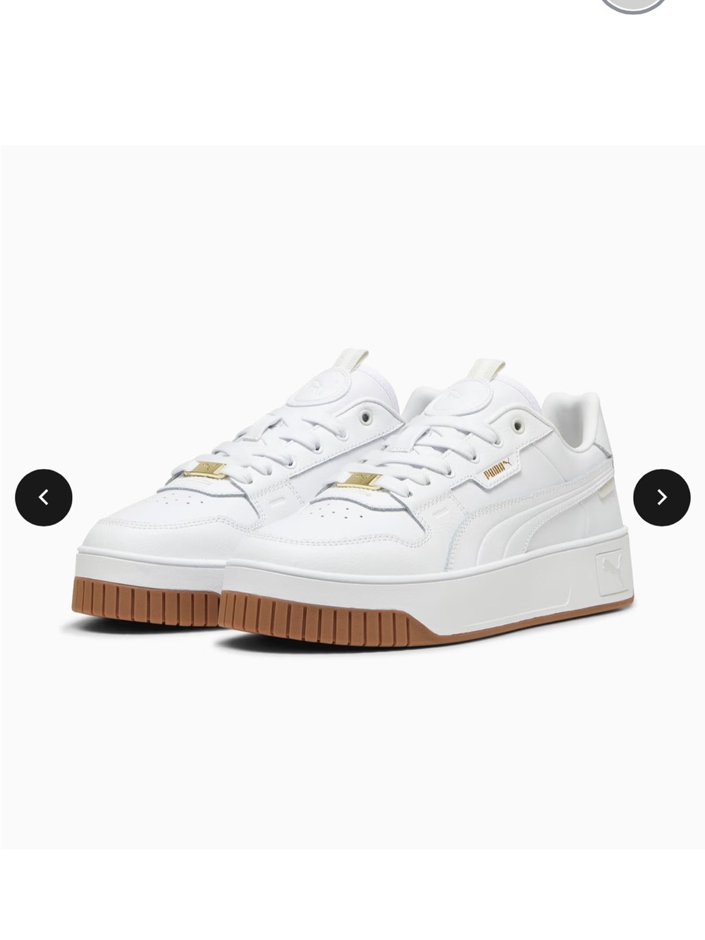 PUMA Carina Women's White Sneakers